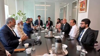 Opposition leader exchanges views with officials of Bangladesh Embassy in Japan