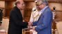 The newly appointed Indian High Commissioner has presented his credentials to the President.