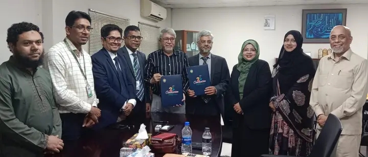 MoU Signed Between Manarat University and Markfield Institute, UK