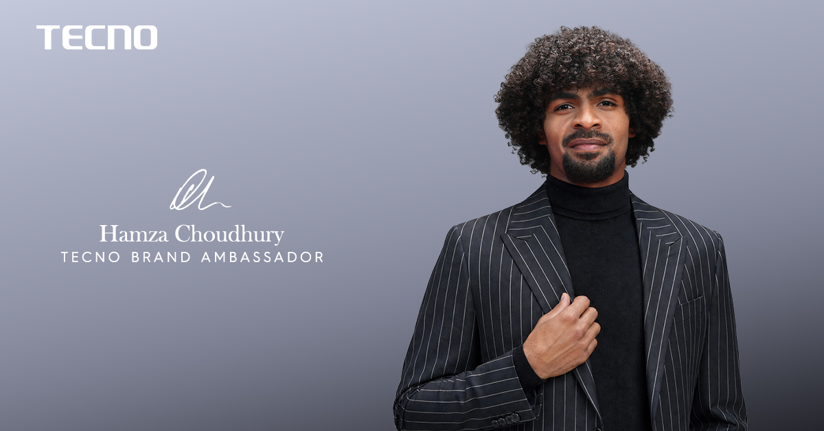 Hamza Choudhury Becomes Brand Ambassador for TECNO Bangladesh