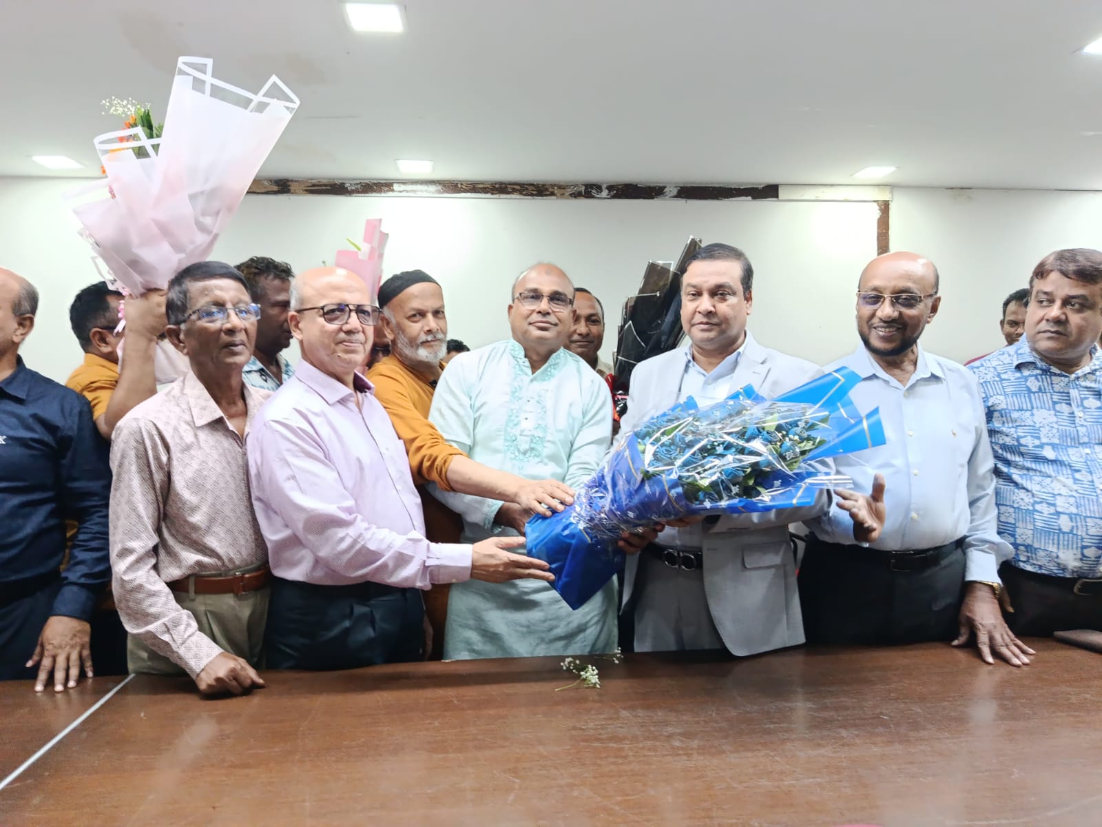 Journalist Leaders Congratulate Kader Gani Chowdhury on Appointment as BSS Chief Editor