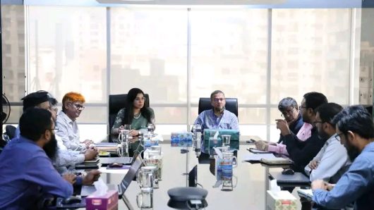 A discussion meeting was held between BTV and BSCL regarding TRP services